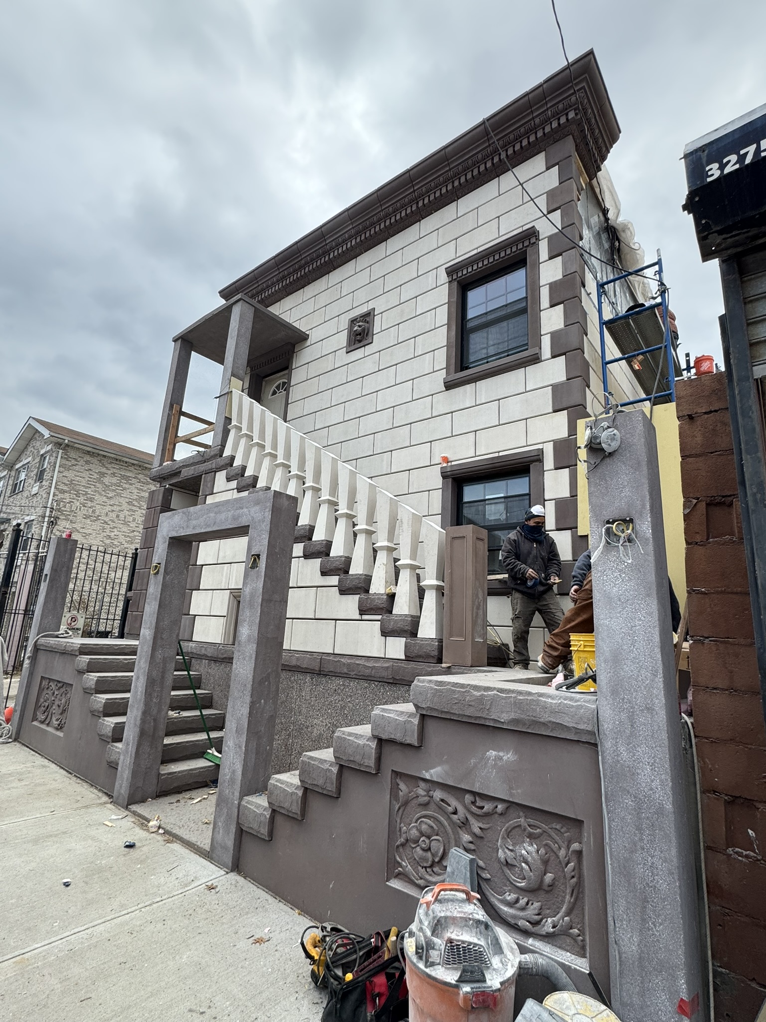 Cast Stone Installation 